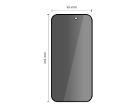 TECH-PROTECT Glass Spy+ 2-Pack do Iphone 16 Pro / 17 / 17 Pro Privacy 5906302319305 - 1359619 - zdjęcie 2
